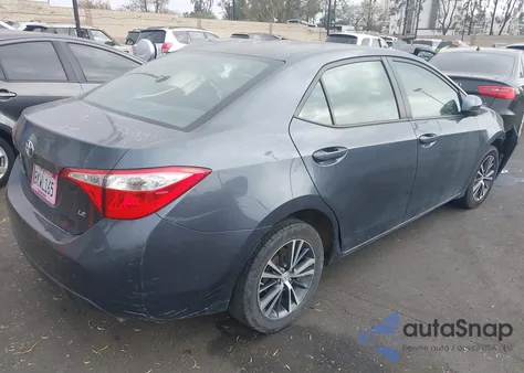 2016 Toyota Corolla Le Plus z USA, uszkodzony, nr VIN 5YFBURHEXGP512897